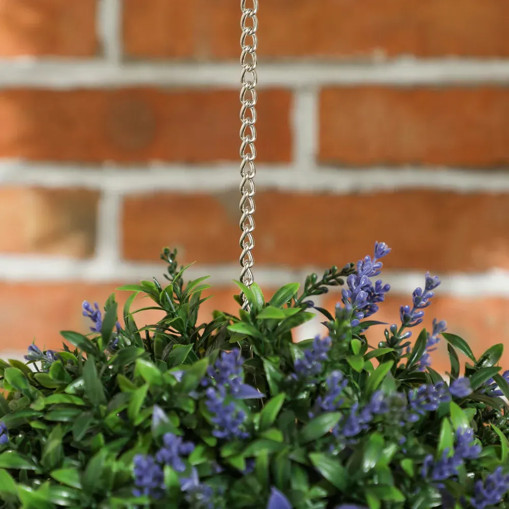 Hanging Topiary Ball 2 Pack - Purple