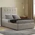 Highland Small Double Ottoman Bed with Storage - Cream