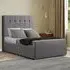 Highland Super King Divan Bed with Storage - Grey, Linen