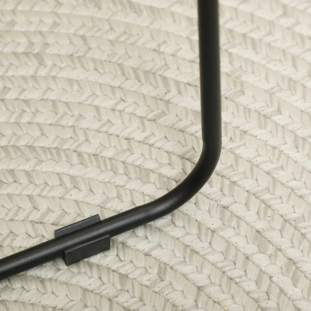 HOMCOM Wavy Full Length Mirror - White, Velvet