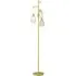 Industrial 3 Light Dimmable Floor Lamp - Gold, Steel