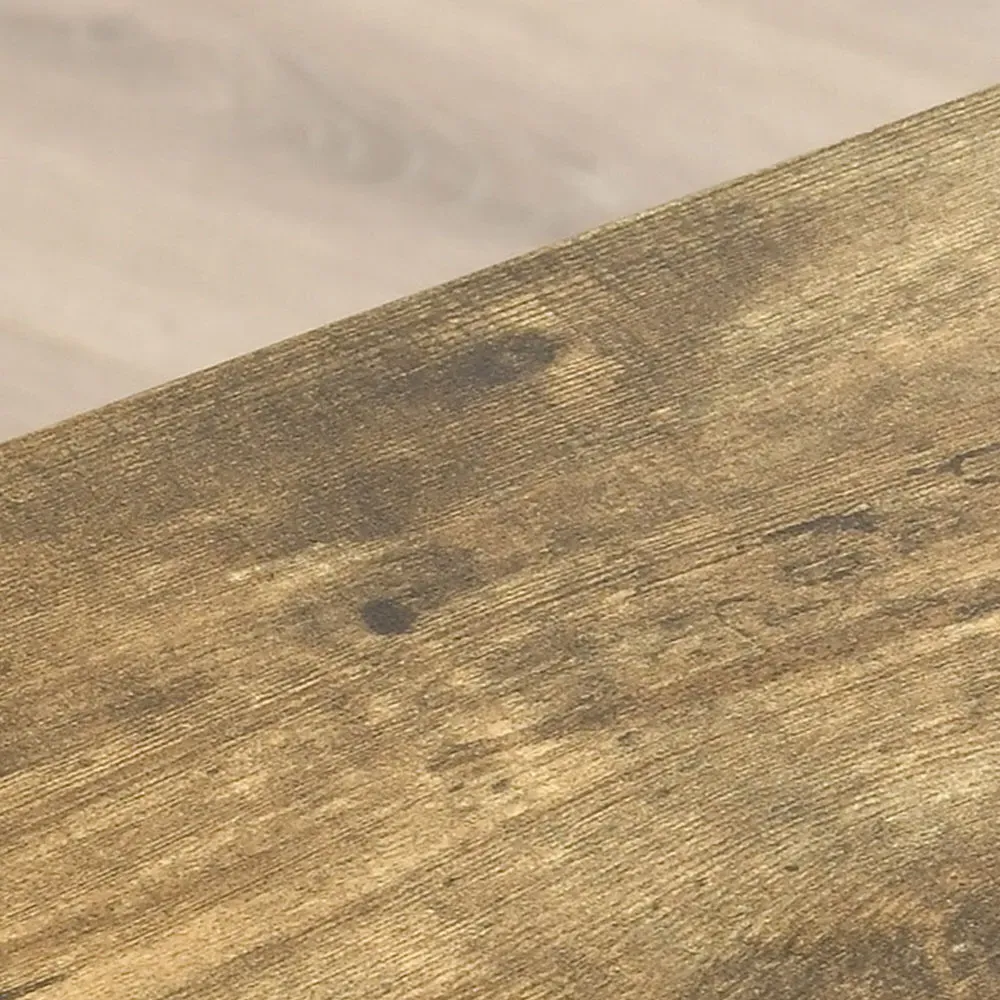 Industrial Bar Stool Set of 2 - Brown