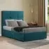 Jacob Single Divan Bed Frame with 2 Drawers - Green