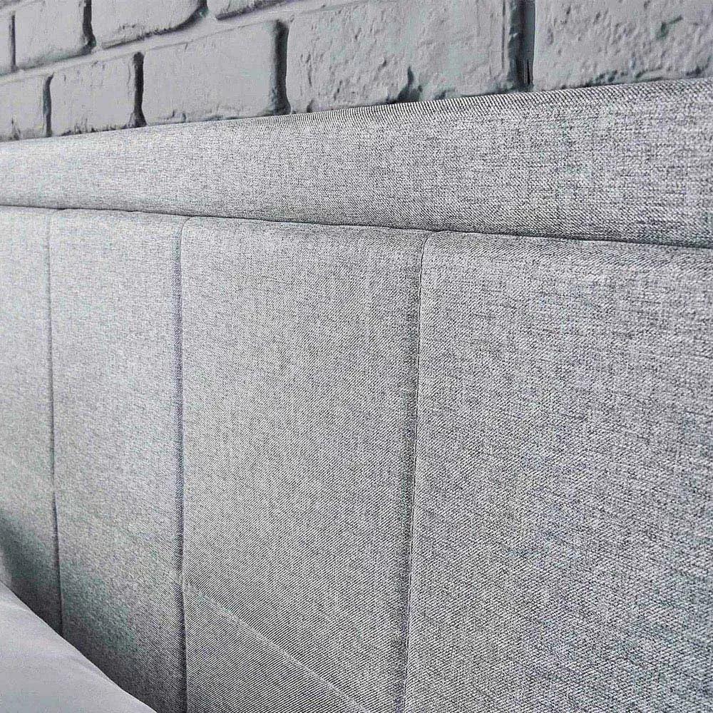 King Size Ottoman Bed Frame with Storage - Grey