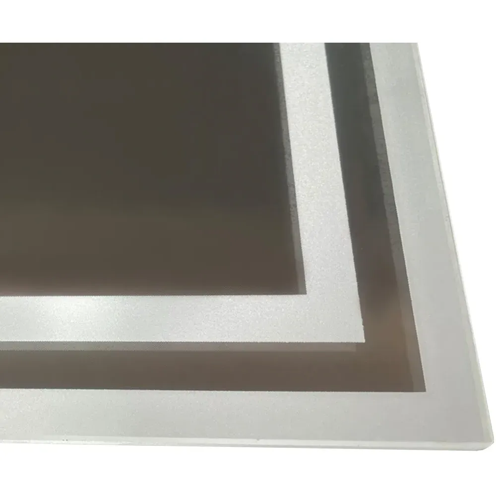 Kleankin LED Bathroom Mirror with Defog - Clear