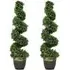 Lavender Artificial Plant in Pot 115cm 2 Pack - Blue