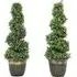 Lavender Artificial Plant in Pot 90cm 2 Pack - Blue
