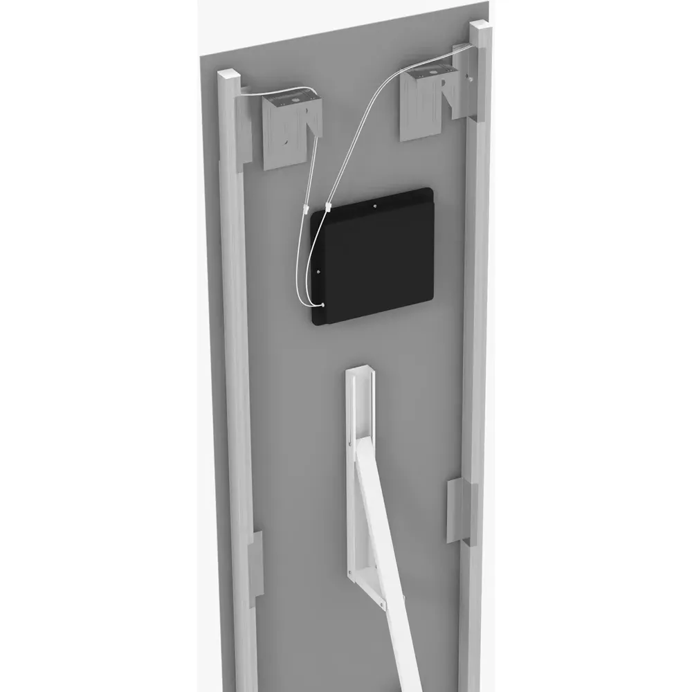 LED Standing Full Length Mirror 23W - White