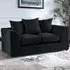Lindol 2-Seater Sofa - Black, Cord