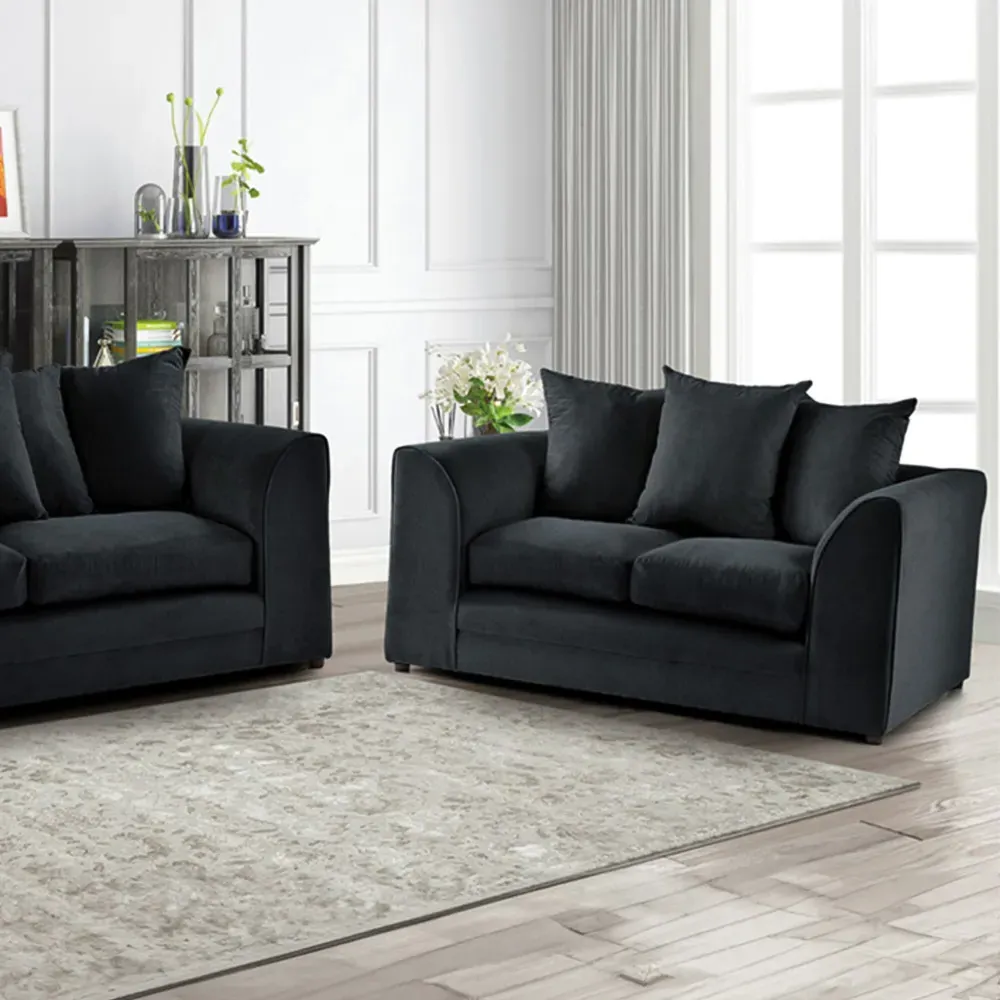 Lindol 3-Seater Sofa - Grey, Cord