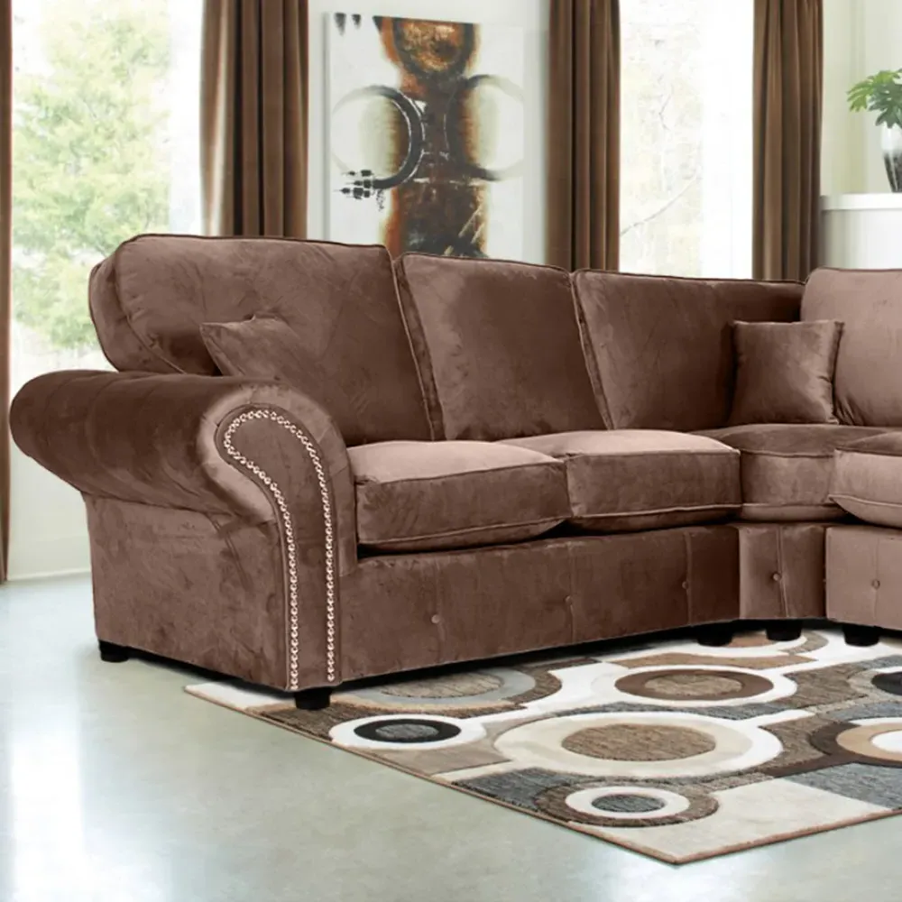 Lindol 5-Seater Sofa Set - Cream, Cord