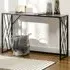 Long Top Console Table - Black, Grey