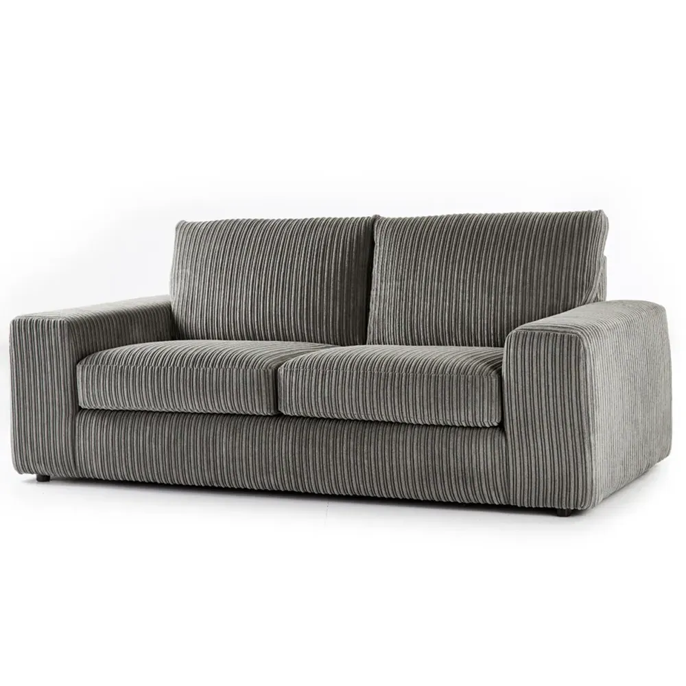 Luciana 3-Seater Sofa - Grey, Jumbo Cord