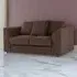 Luxor 2-Seater Sofa with Scatter Back - Brown, Jumbo Cord