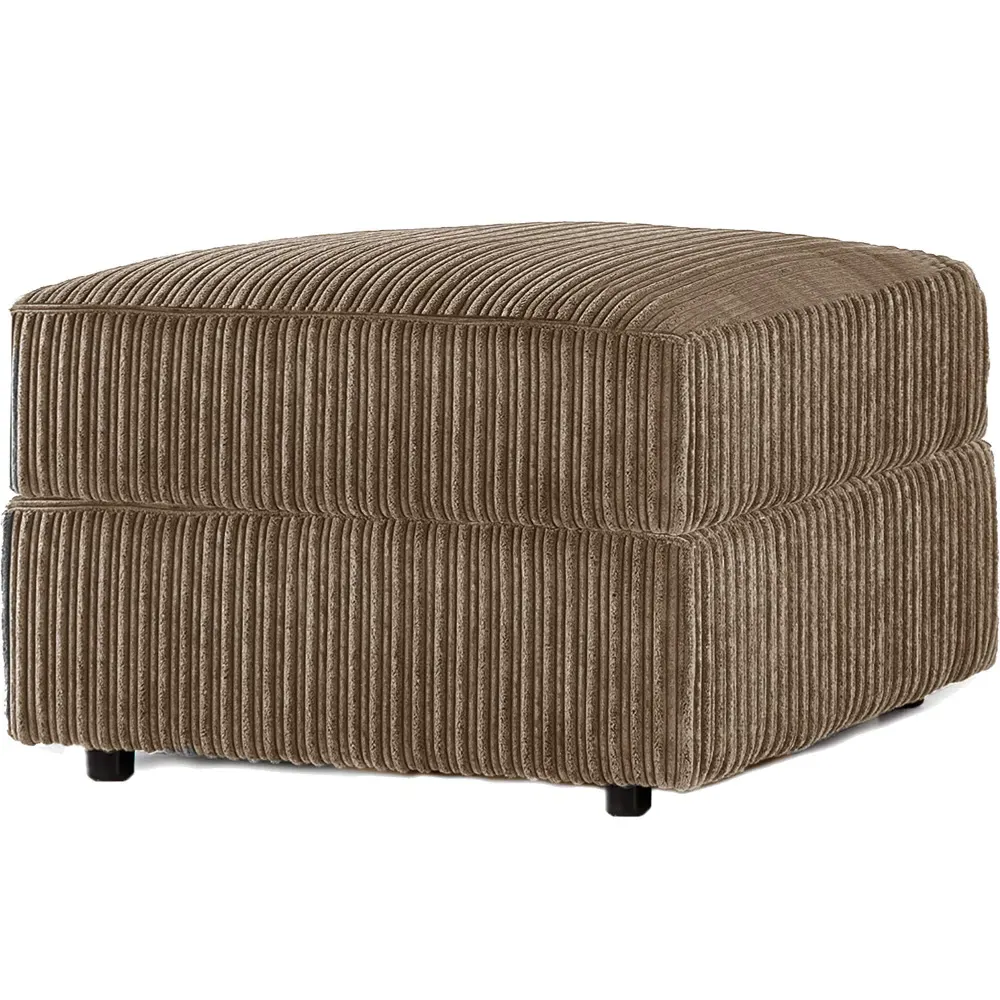 Luxor Coffee Jumbo Cord Footstool