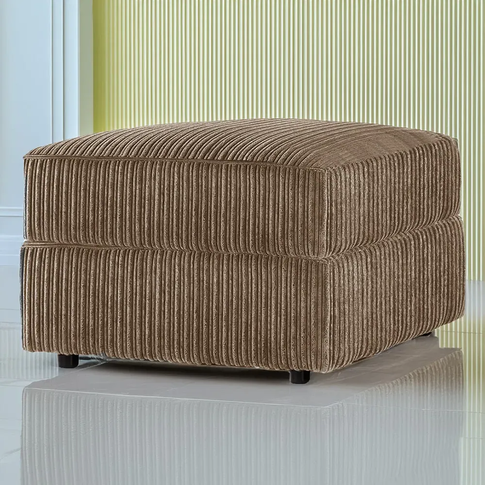 Luxor Coffee Jumbo Cord Footstool image
