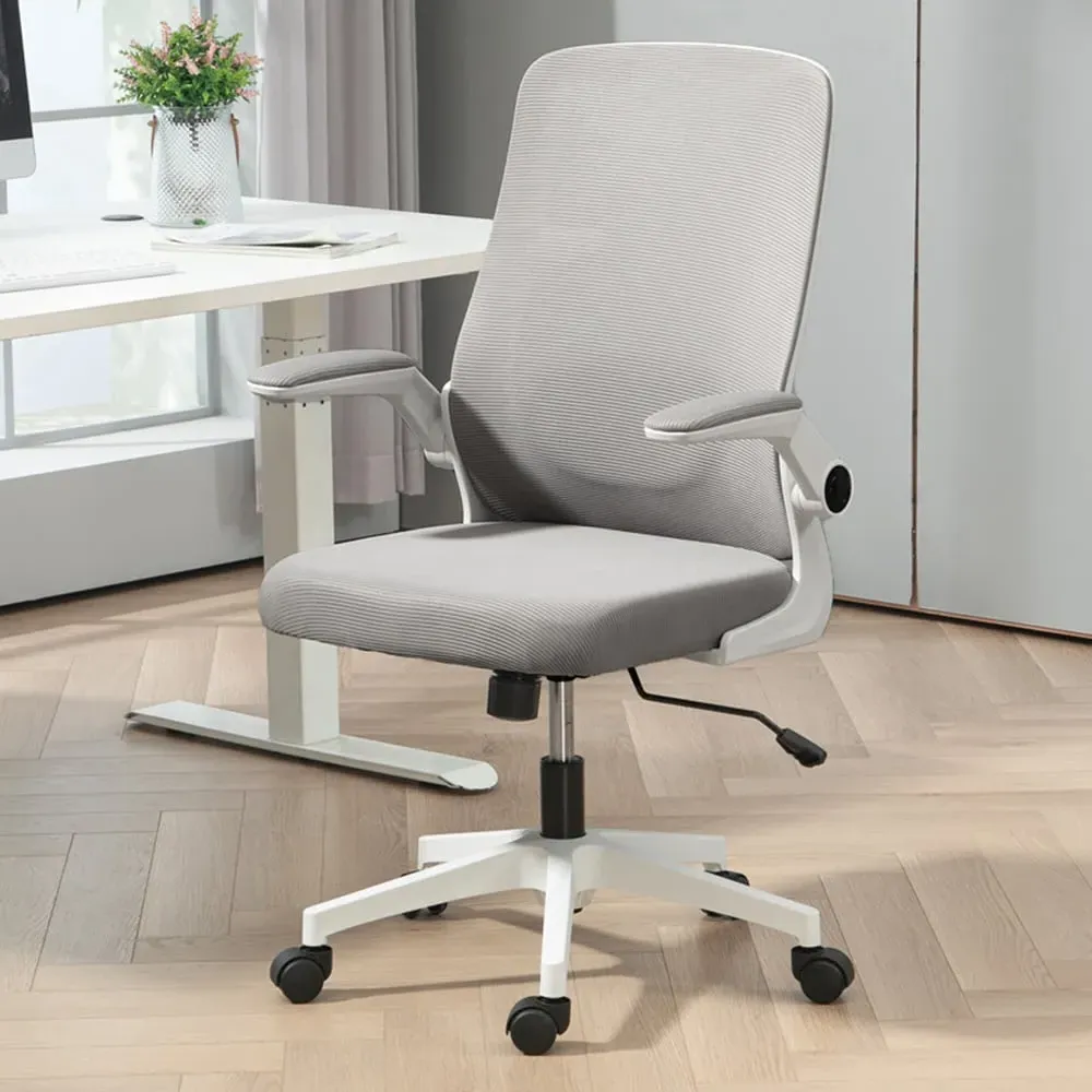 Mesh Office Chair with Lumbar Support - Grey image