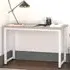 Metal Frame Office Desk - White