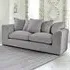 Mirana 3-Seater Sofa - Grey, Velvet