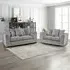 Mirana 5-Seater Sofa Set - Grey, Velvet