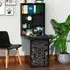 Multifunctional Folding Wall-Mounted Drop-Leaf Table - Black