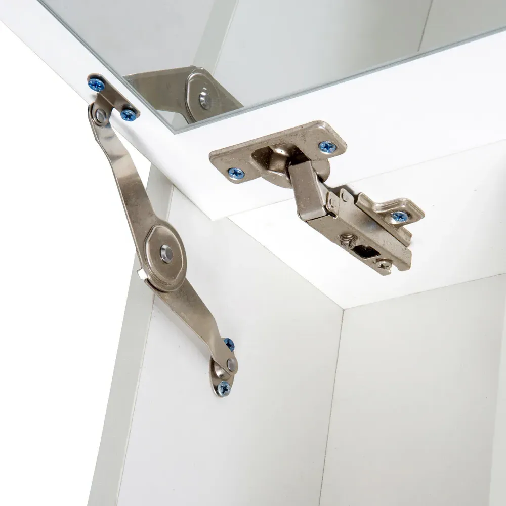 Multipurpose Dressing Table Set with Mirror - White