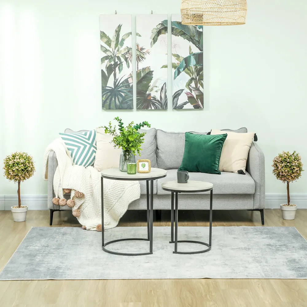 Murraya Artificial Plant in Pot 2 Pack - Cream