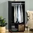 Narrow Open Wardrobe - Black