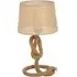 Nautical Rope Base Table Lamp - Beige