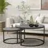 Nest of Tables Set of 2 - Black