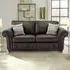 Oakana 3-Seater Sofa - Black, Bonded Leather