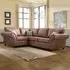 Oakana 4-Seater Right Hand Corner Sofa - Brown, Leather
