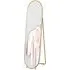 Oval Full Length Mirror - Gold, Metal