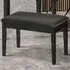 Piano Bench with Storage - Black, Faux Leather