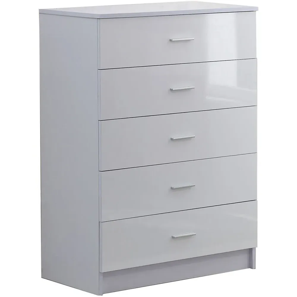 Portland 3 Piece Bedroom Furniture Set - White