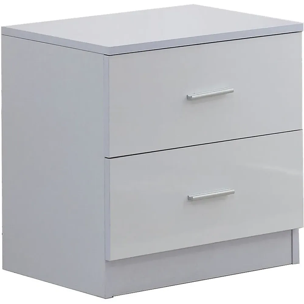 Portland 3 Piece Bedroom Furniture Set - White