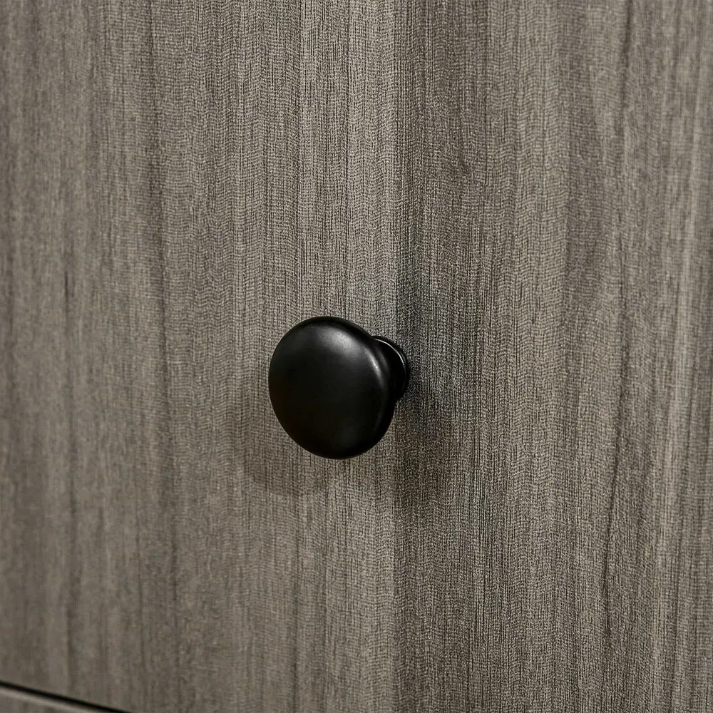 Portland 6-Seater Extendable Dining Table with Storage - Grey