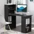 Portland Compact 6-Tier Desk - Black