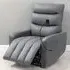 Portland Electric Recliner Chair with USB Ports - Grey
