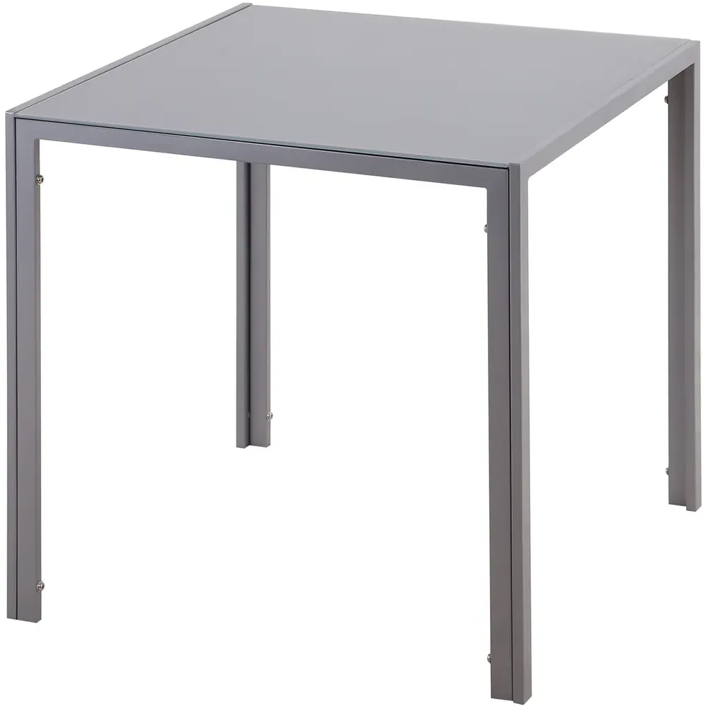 Portland Square Dining Table - Grey