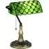Portland Stained Glass Table Lamp - Green