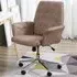 Portland Swivel Office Chair with Adjustable Height - Brown