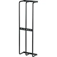 Portland Wall Mounted Towel Rack - Black, Metal