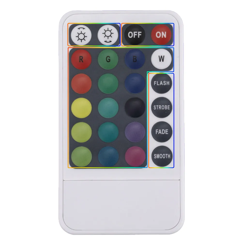 RGB Floor Lamp - Clear