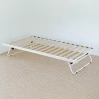 Single Daybed with Trundle Frame - White