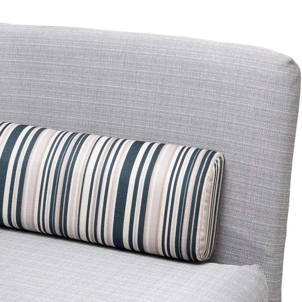 Single Seater Foldable Sofa Bed - Grey
