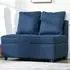 Single Sleeper Recliner Sofa Bed - Blue
