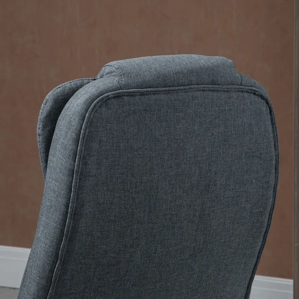 Swivel Desk Office Chair with Reclining - Grey