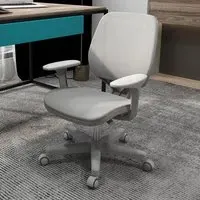 Swivel Office Chair with Security Wheels - Grey