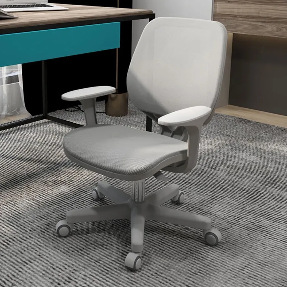Swivel Office Chair with Security Wheels - Grey image